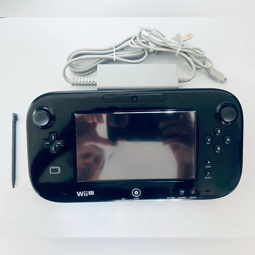 Nintendo WII U Gamepad Console Only WUP -010 Power Supply Stylus Conditions